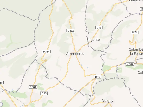 Plan de Arrentières