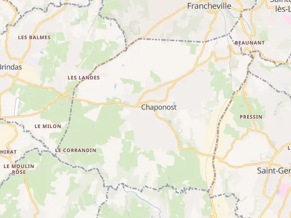 Plan de Chaponost