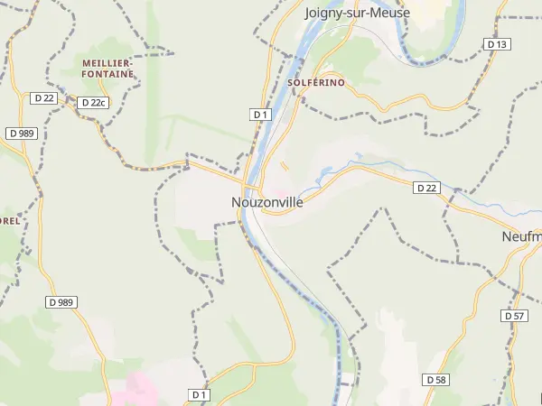 Plan de Nouzonville