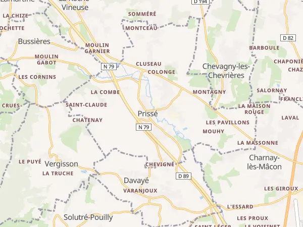 Plan de Prissé