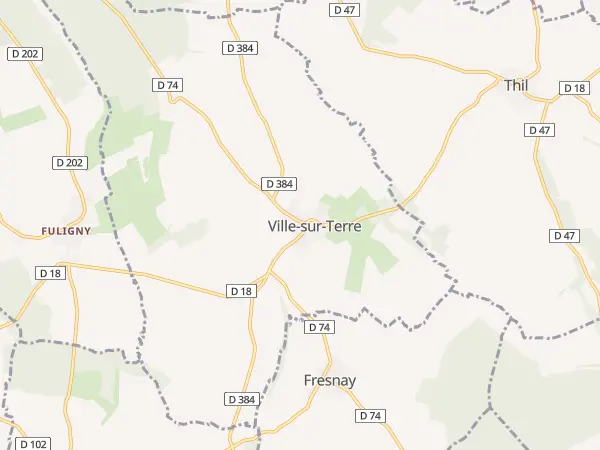 Plan de Ville-sur-Terre