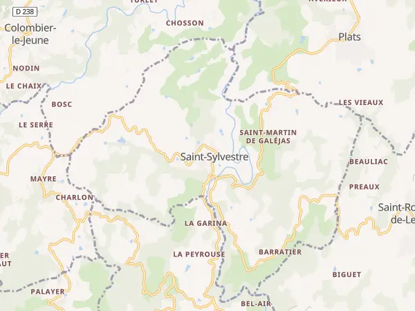 Plan de Saint-Sylvestre