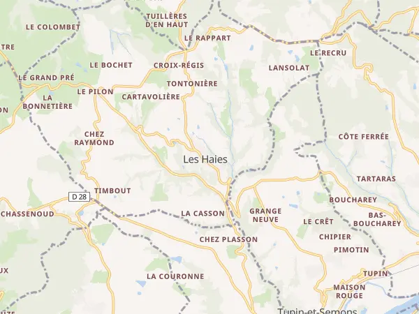 Plan des Haies