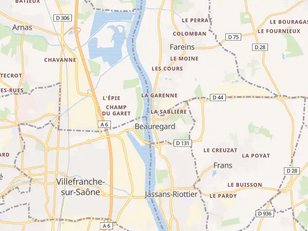 Plan de Beauregard