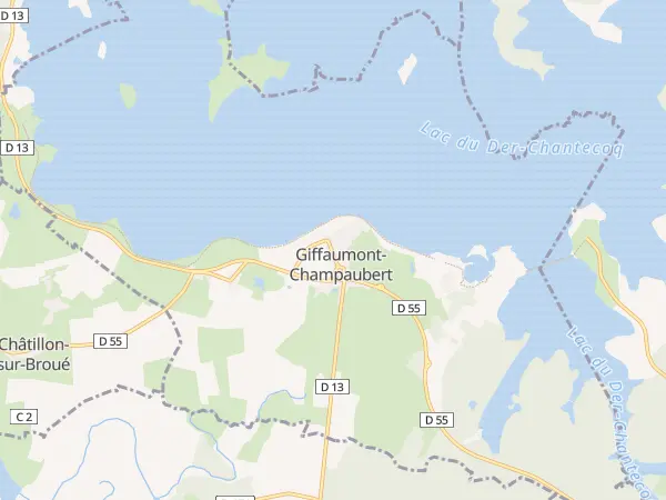 Plan de Giffaumont-Champaubert