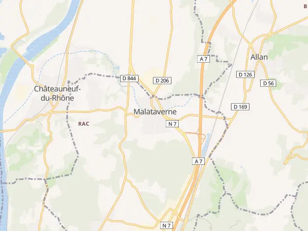 Plan de Malataverne