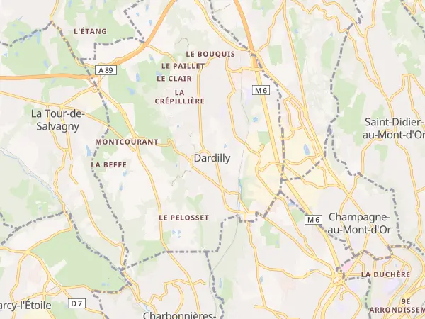 Plan de Dardilly