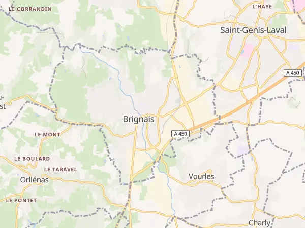 Plan de Brignais