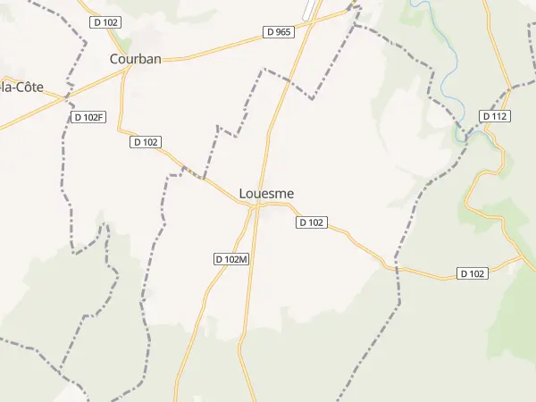 Plan de Louesme