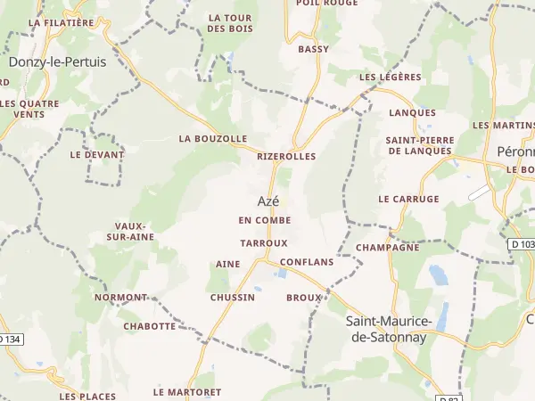 Plan de Azé