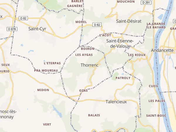 Plan de Thorrenc