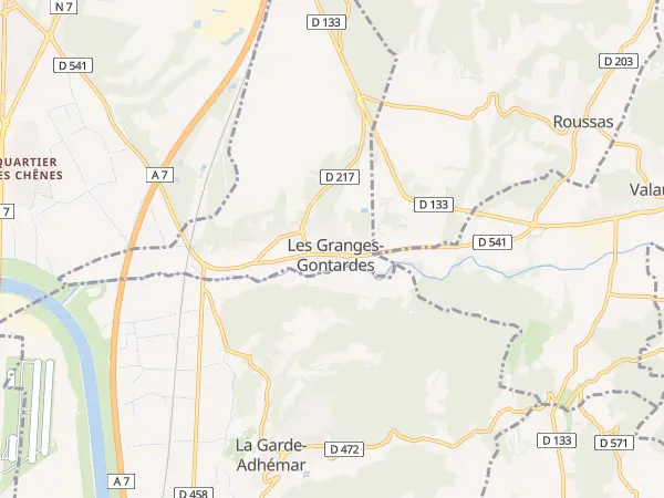 Plan des Granges-Gontardes