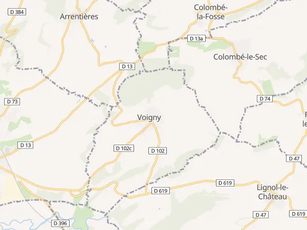 Plan de Voigny