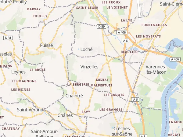Plan de Vinzelles