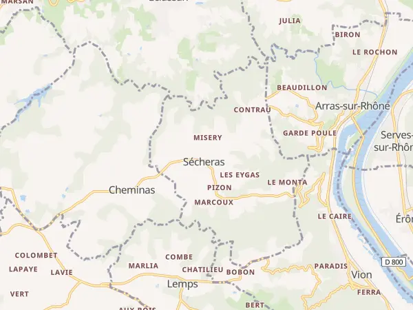 Plan de Sécheras