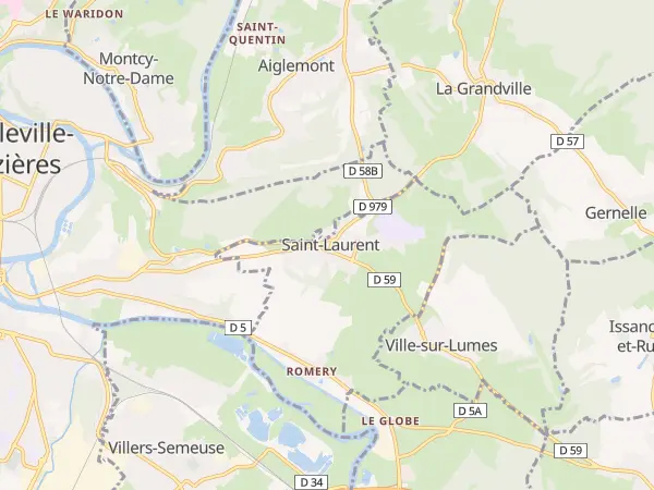 Plan de Saint-Laurent