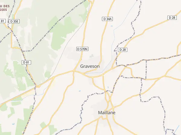Plan de Graveson