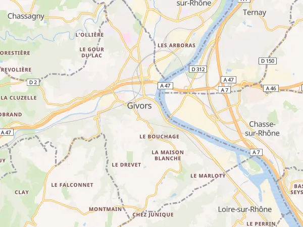 Plan de Givors