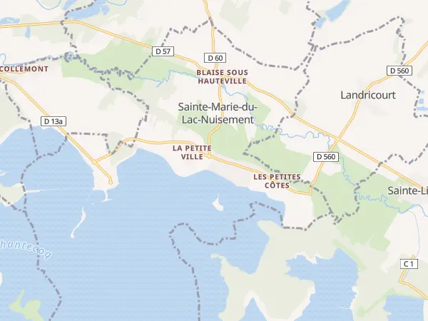 Plan de Sainte-Marie-du-Lac-Nuisement