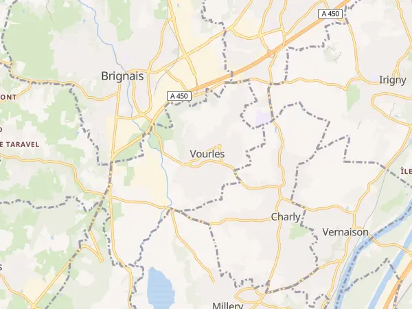 Plan de Vourles