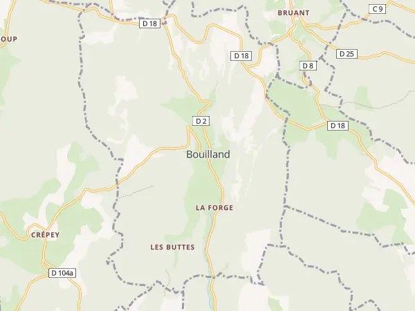Plan de Bouilland