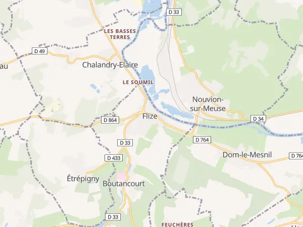 Plan de Flize