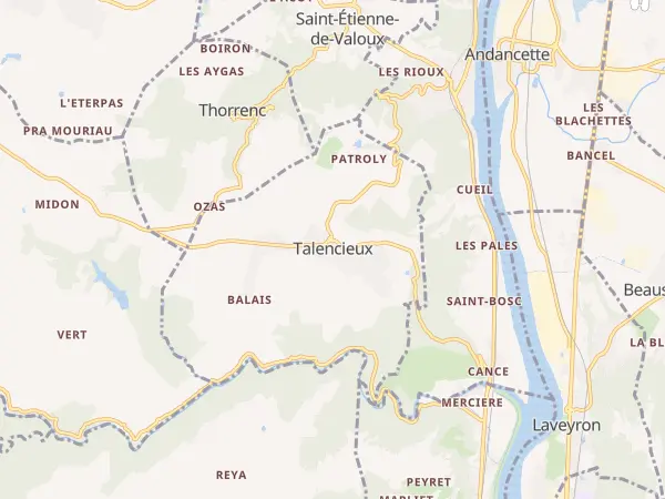 Plan de Talencieux