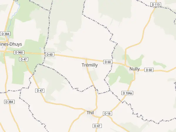 Plan de Trémilly