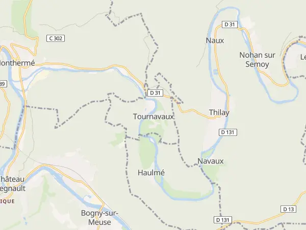 Plan de Tournavaux