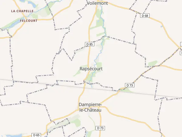 Plan de Rapsécourt