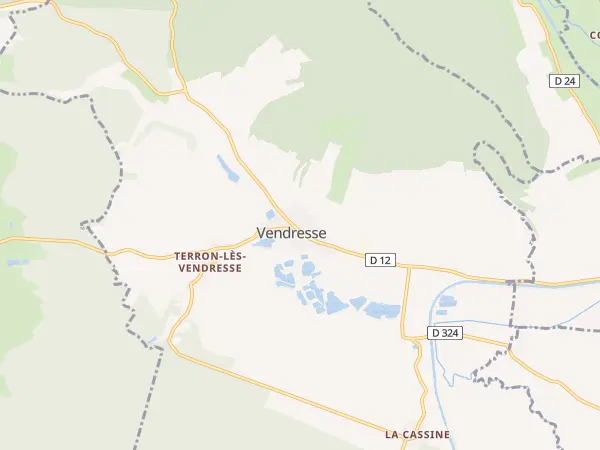 Plan de Vendresse