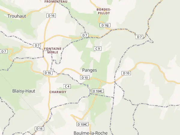 Plan de Panges