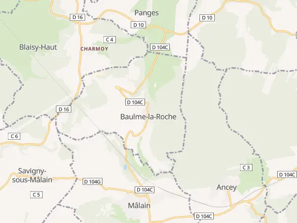 Plan de Baulme-la-Roche