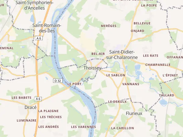 Plan de Thoissey
