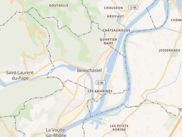 Plan de Beauchastel
