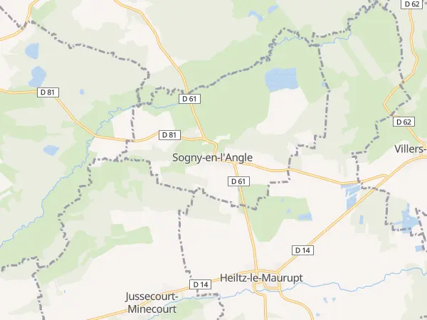 Plan de Sogny-en-l’Angle