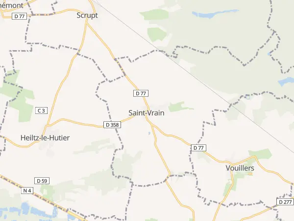 Plan de Saint-Vrain
