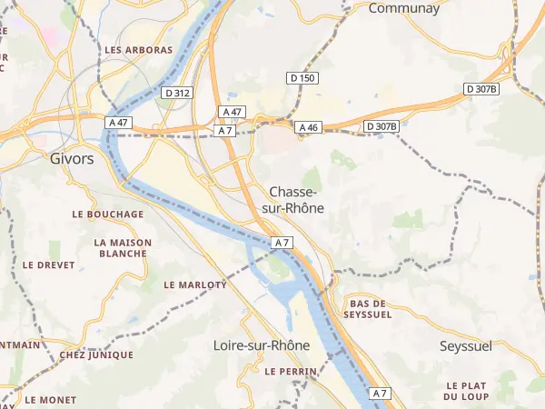Plan de Chasse-sur-Rhône