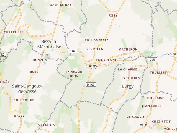 Plan de Lugny