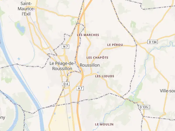 Plan de Roussillon