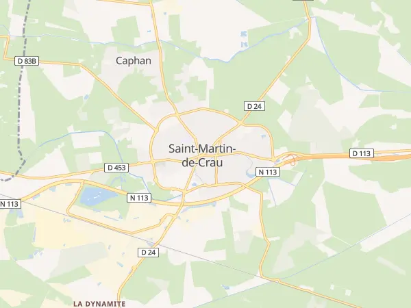 Plan de Saint-Martin-de-Crau