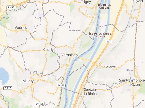 Plan de Vernaison