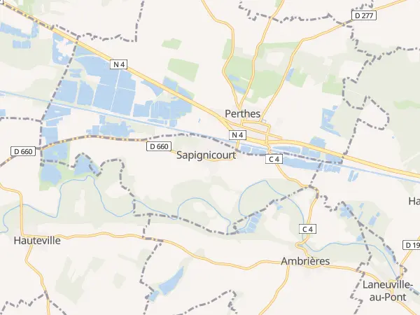 Plan de Sapignicourt