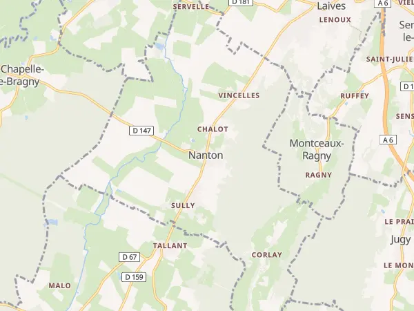 Plan de Nanton