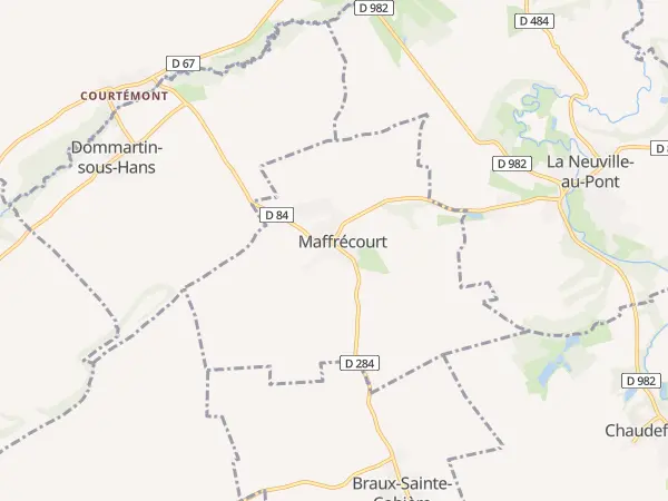 Plan de Maffrécourt