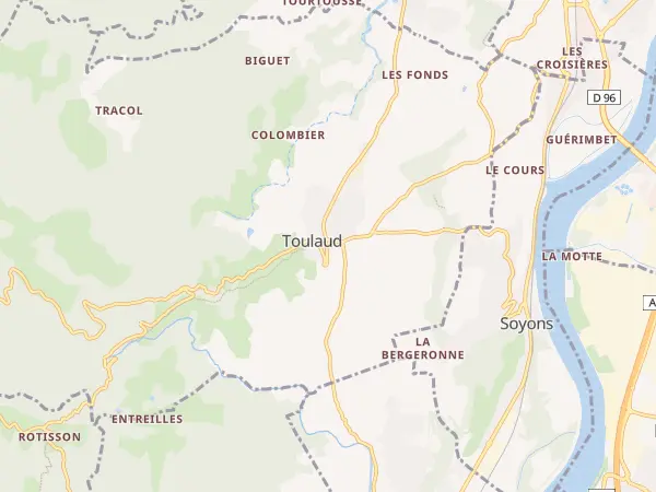 Plan de Toulaud