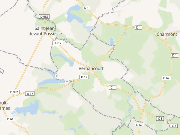 Plan de Vernancourt