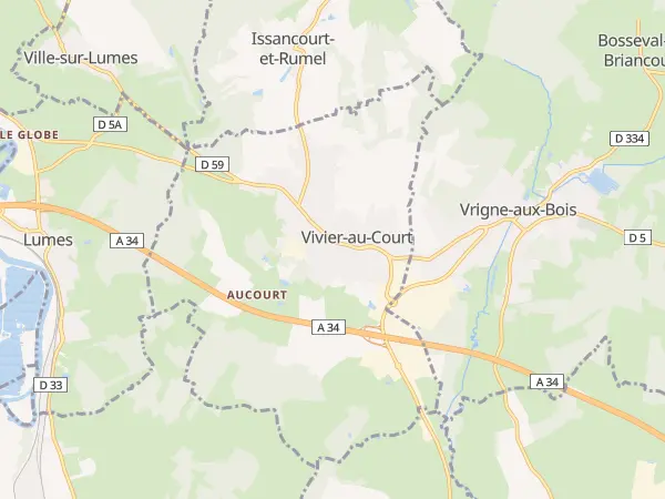 Plan de Vivier-au-Court