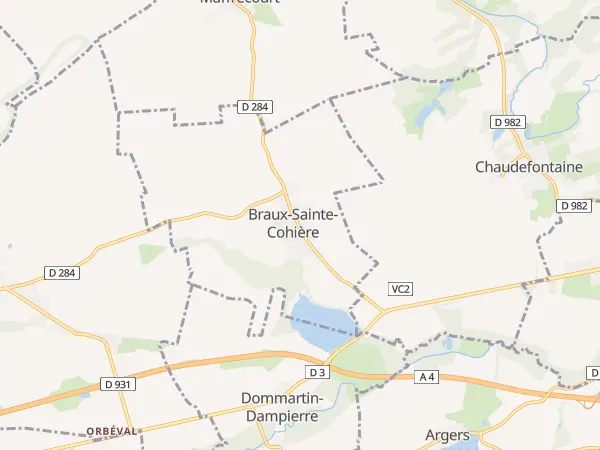 Plan de Braux-Sainte-Cohière