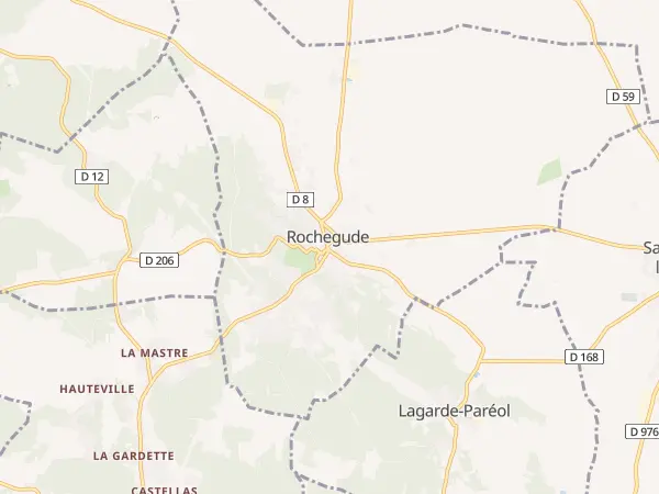 Plan de Rochegude